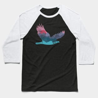 Eagle with double exposure. Baseball T-Shirt